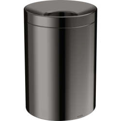 Kosz na śmieci Czarny Chrom...