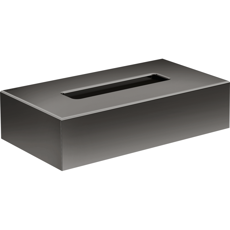 Pudełko na chusteczki Czarny Chrom Polerowany Universal Circular AXOR 42873330