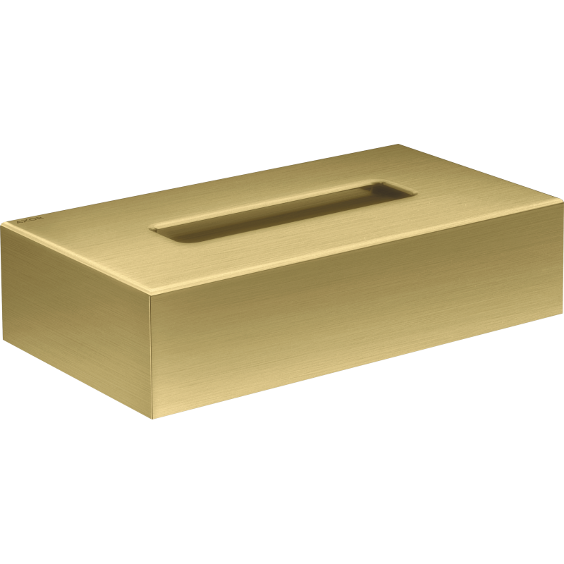 Pudełko na chusteczki Mosiądz Szczotkowany Universal Circular AXOR 42873950