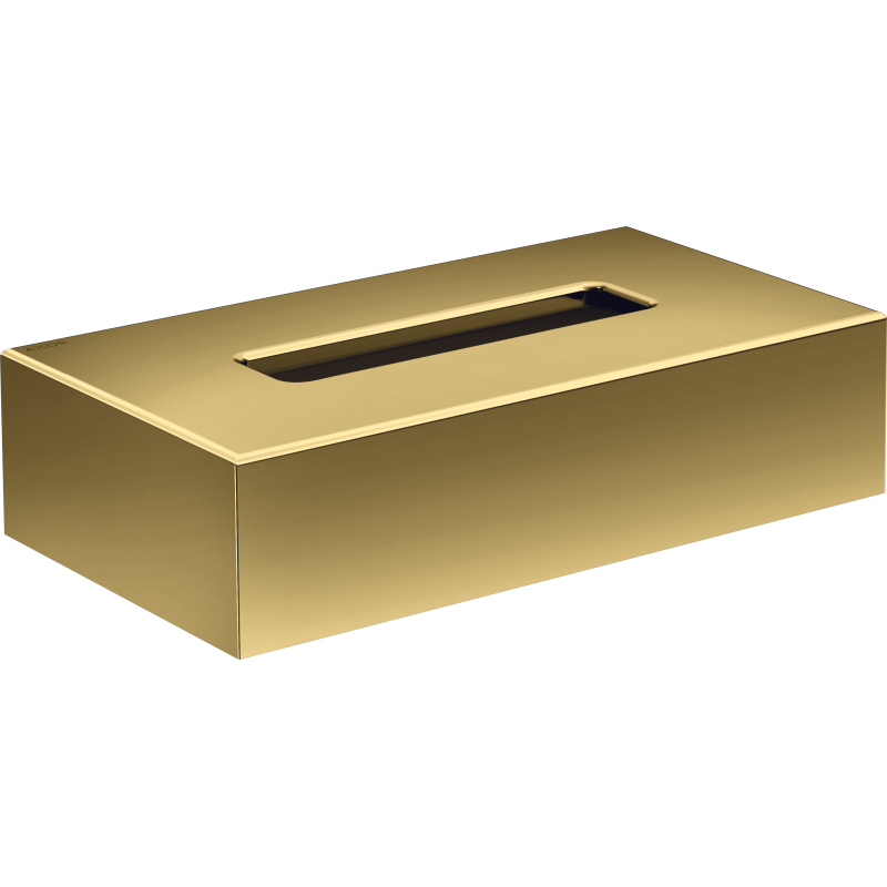 Pudełko na chusteczki Złoty Optyczny Polerowany Universal Circular AXOR 42873990