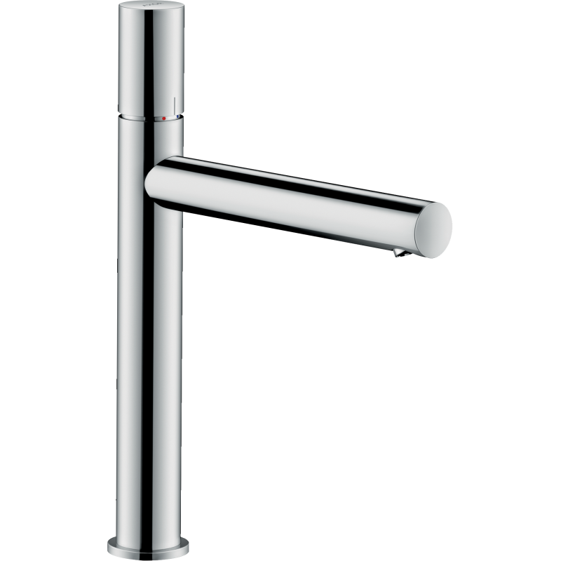 Bateria umyw. 200 do umyw nablat z uchwytem Zero i niezamykanym kpl odpływowym Czarny Chrom Polerowany Uno AXOR 45003330