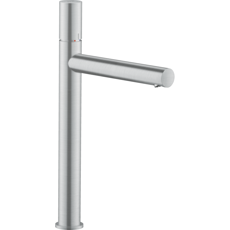 Bateria umyw. 200 do umywalek nablatowych z uchwytem Zero i niezamykanym kpl odpływowym Chrom Szczotkowany Uno AXOR 45004260