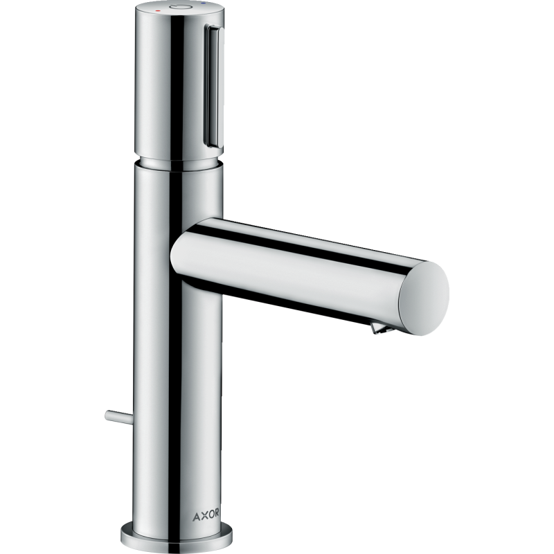 Bateria umywalkowa Select 110 z kompletem odpływowym z cięgłem Chrom Szczotkowany Uno AXOR 45010260