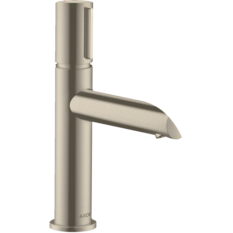 Bateria umywalkowa Select 110 z kompletem odpływowym z cięgłem Nikiel Szczotkowany Uno AXOR 45010820