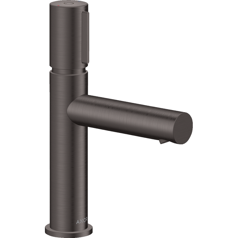 Bateria umywalkowa Select 110 z niezamykanym kompletem odpływowym Czarny Chrom Szczotkowany Uno AXOR 45012340