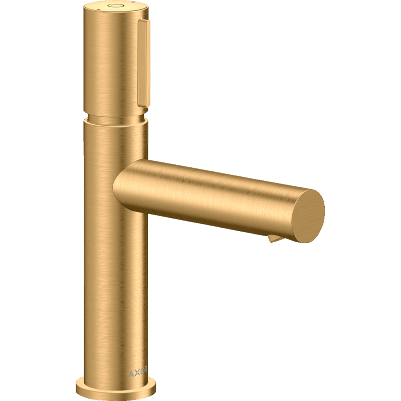 Bateria umywalkowa Select 110 z niezamykanym kompletem odpływowym Mosiądz Szczotkowany Uno AXOR 45012950