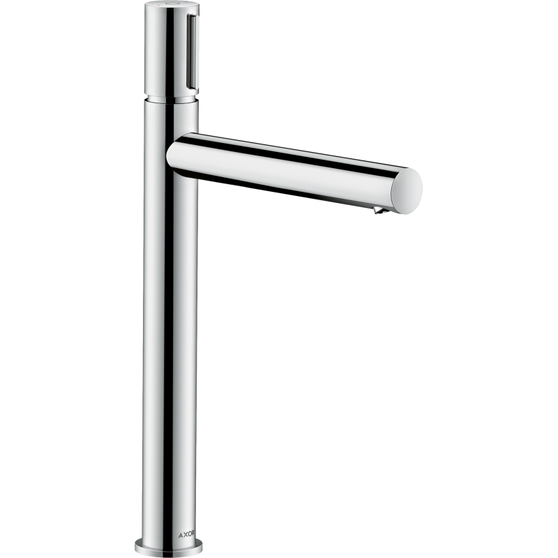 Bateria umywalkowa Select 260 do umywalek nablatowych z niezamykanym kpl odpływowym Czarny Chrom Polerowany Uno AXOR 45014330