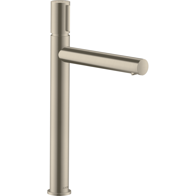 Bateria umywalkowa Select 260 do umywalek nablatowych z niezamykanym kompletem odpływowym Nikiel Szczotkowany Uno AXOR 45014820