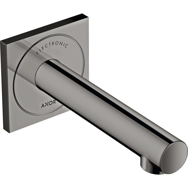 Elektroniczna bateria umywalkowa z wylewką 161 mm, ścienna, podtynkowa Czarny Chrom Polerowany Uno AXOR 45110330