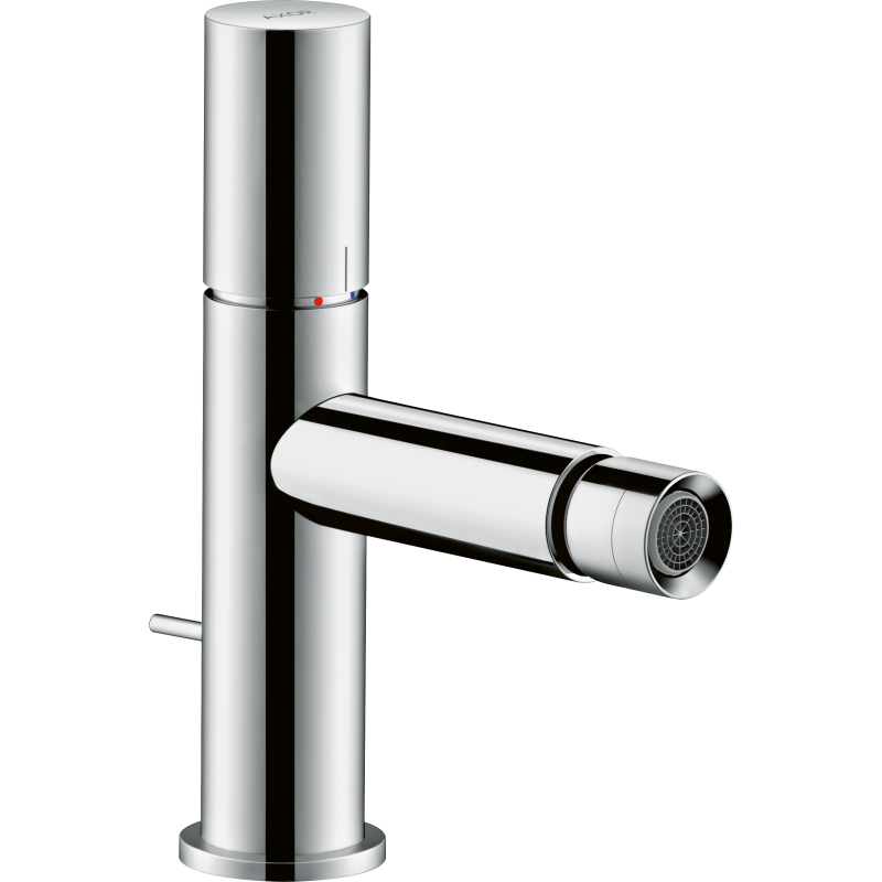 Jednouchwytowa bateria bidetowa z uchwytem Zero i kompletem odpływowym z cięgłem Chrom Uno AXOR 45200000