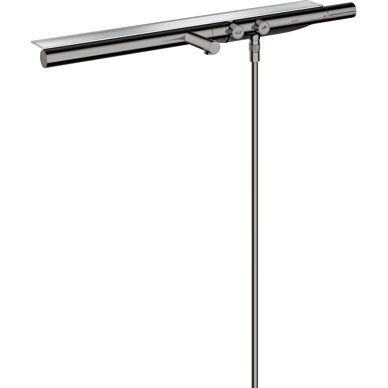 Bateria wannowa 800, termostatyczna, natynkowa Czarny Chrom Polerowany ShowerSolutions AXOR 45420330