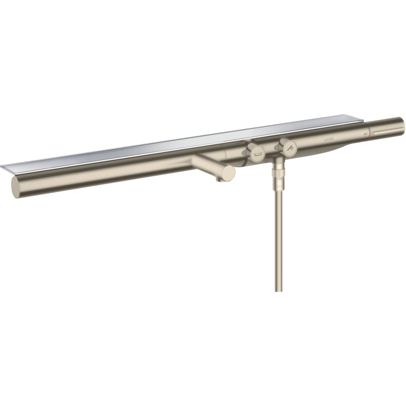 Bateria wannowa 800, termostatyczna, natynkowa Nikiel Szczotkowany ShowerSolutions AXOR 45420820