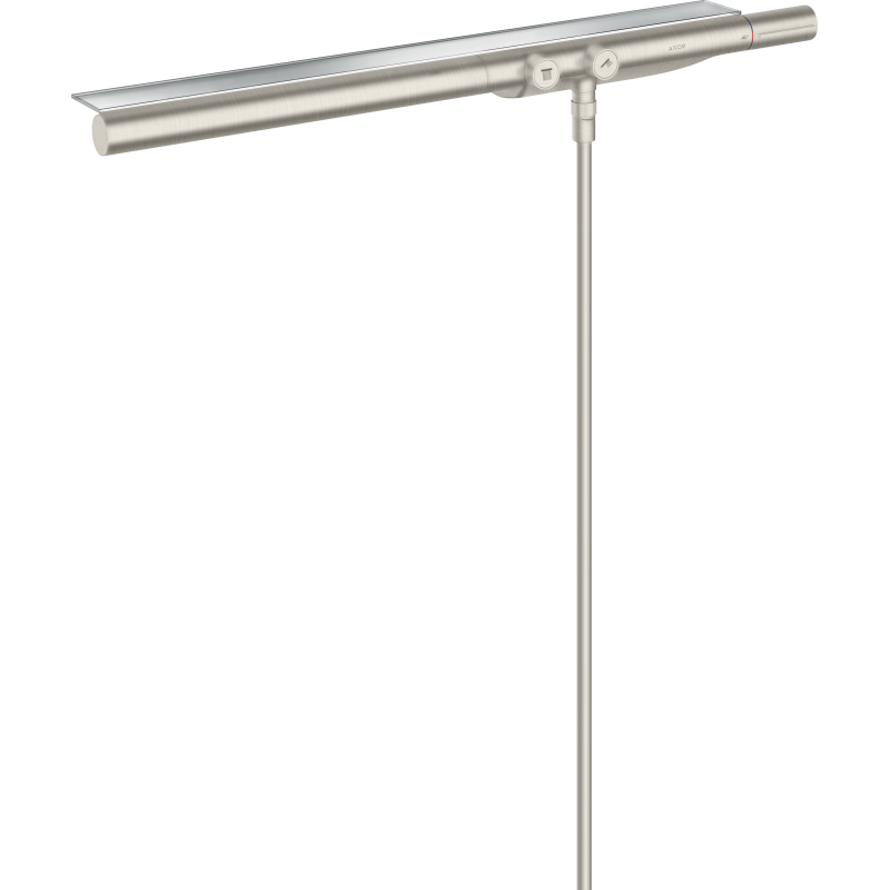 Bateria termo. 800 Universal do 2 odbiorników, natynkowo/podtynkowa Stal Szlachetna Optyczna ShowerSolutions AXOR 45440800