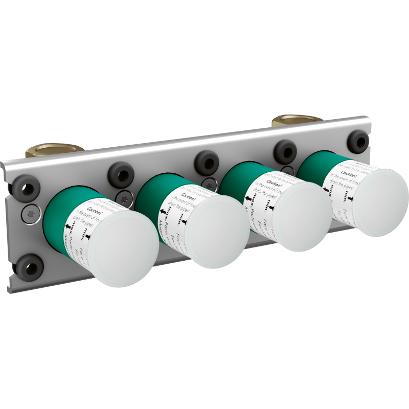 Zestaw podstawowy do baterii termostatycznej natynkowo/podtynkowej do 3 odbiorników AXOR 45443180