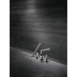 4-otworowa bateria na brzeg wanny z uchwytami Zero Chrom Uno AXOR 45444000