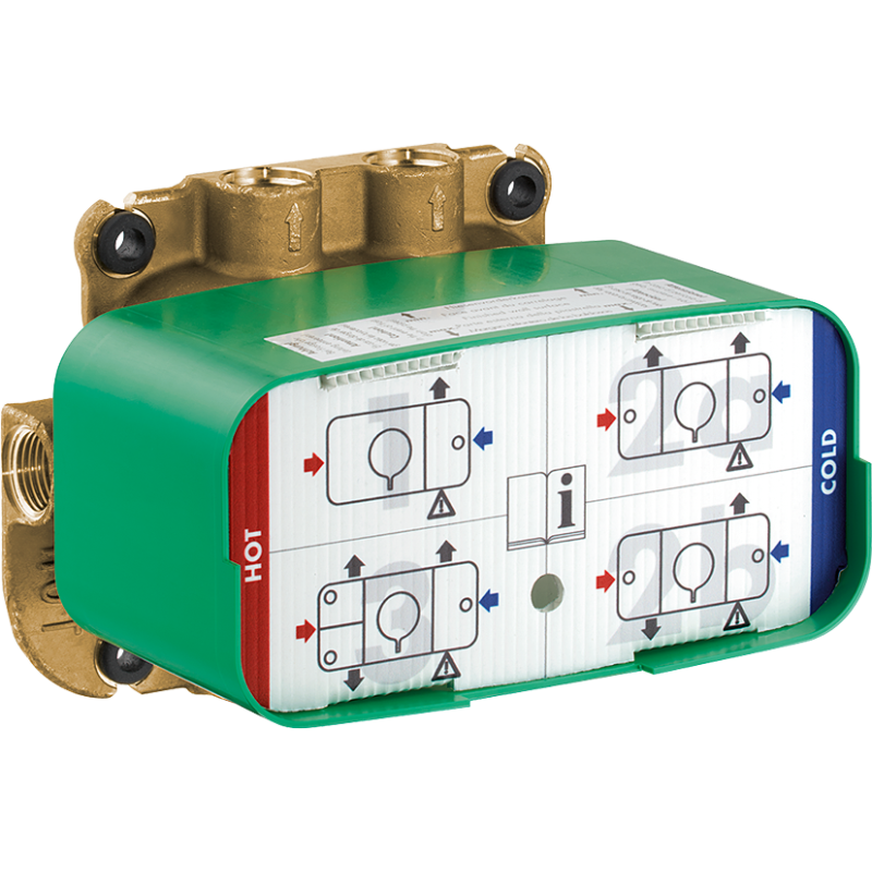 Zestaw podstawowy do modułu termostatycznego, podtynkowy One AXOR 45710180
