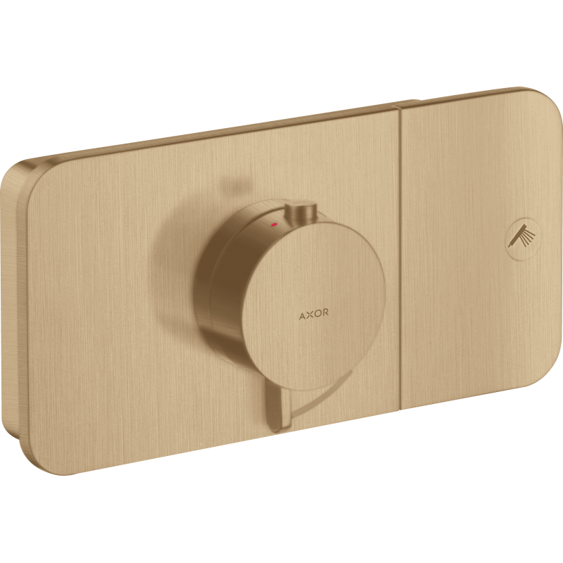 Moduł termostatyczny do 1 odbiornika, podtynkowa Brąz Szczotkowany One AXOR 45711140