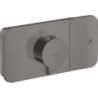 Moduł termostatyczny do 1 odbiornika, podtynkowa Czarny Chrom Szczotkowany One AXOR 45711340