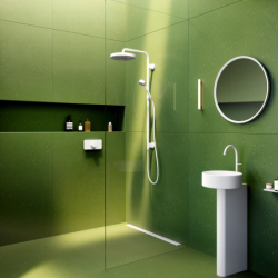 Moduł termostatyczny do 2 odbiorników, podtynkowy Biały Matowy One AXOR 45712700