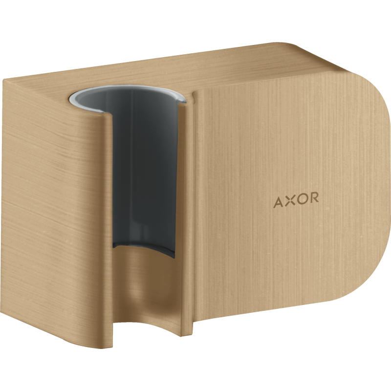 Przyłącze węża prysznicowego z uchwytem Brąz Szczotkowany One AXOR 45723140