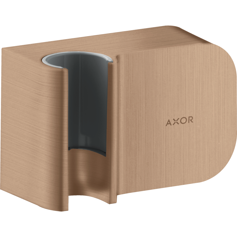 Przyłącze węża prysznicowego z uchwytem Czerwony Złoty Szczotkowany One AXOR 45723310