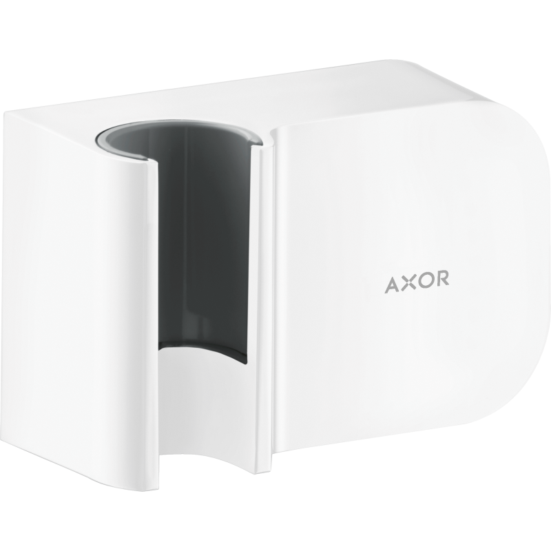 Przyłącze węża prysznicowego z uchwytem Biały Matowy One AXOR 45723700