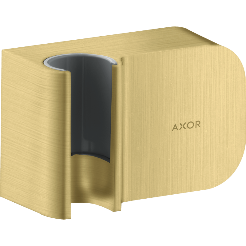 Przyłącze węża prysznicowego z uchwytem Mosiądz Szczotkowany One AXOR 45723950