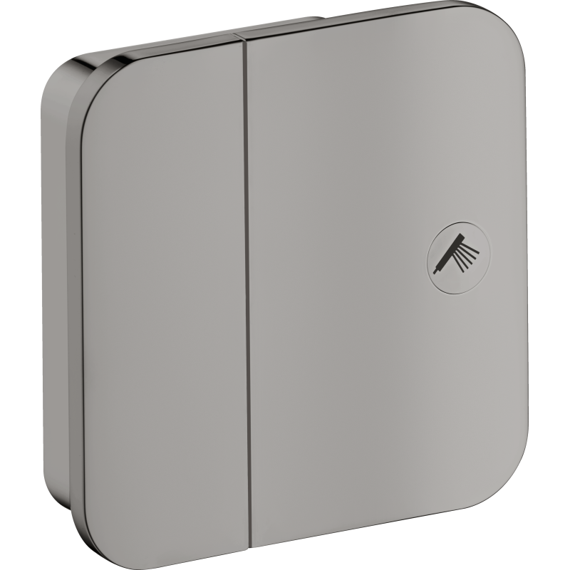 Zawór odcinający, podtynkowy Czarny Chrom Polerowany One AXOR 45771330