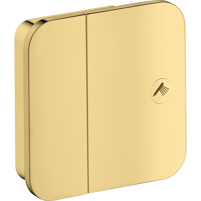 Zawór odcinający, podtynkowy Złoty Optyczny Polerowany One AXOR 45771990