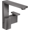 Jednouchwytowa bateria umywalkowa 190 z kpl odpływowym Push-Open, szlif diamentowy Czarny Chrom Polerowany Edge AXOR 46021330