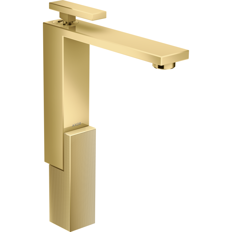 Bateria umyw. 280 do umyw nablat z kpl odpływowym Push-Open, szlif diamentowy Złoty Optyczny Polerowany Edge AXOR 46031990