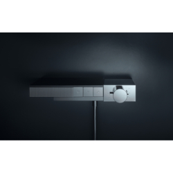 Bateria termostatyczna do 3 odbiorników, natynkowo/podtynkowa, szlif diamentowy Chrom Edge AXOR 46141000