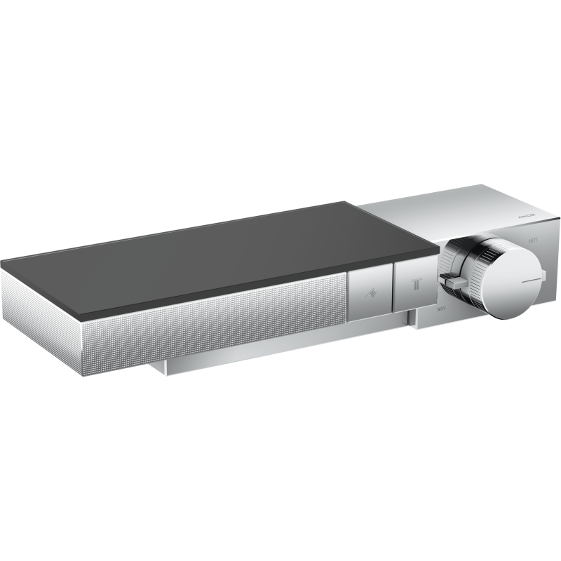 Bateria termostatyczna do 2 odbiorników, natynkow/podtynkowa, szlif diamentowy Chrom Edge AXOR 46241000