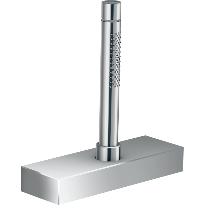 Zestaw główki prysznicowej do montażu na brzegu wanny, sBox Chrom Edge AXOR 46470000