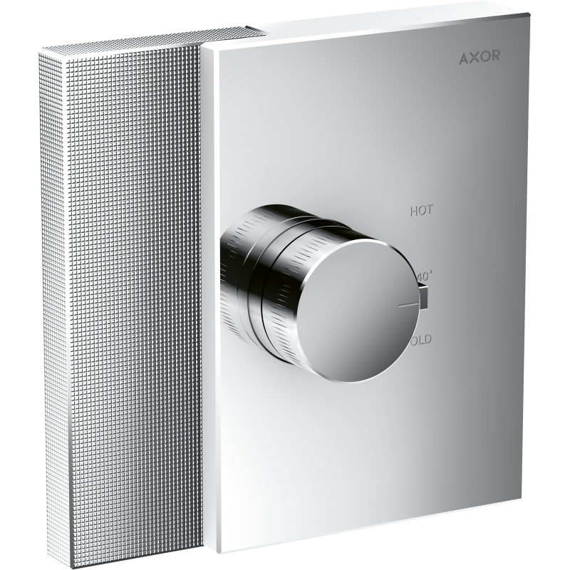 Bateria termostatyczna HighFlow, podtynkowa, szlif diamentowy Chrom Edge AXOR 46741000