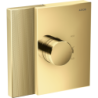 Bateria termostatyczna HighFlow, podtynkowa, szlif diamentowy Złoty Optyczny Polerowany Edge AXOR 46741990