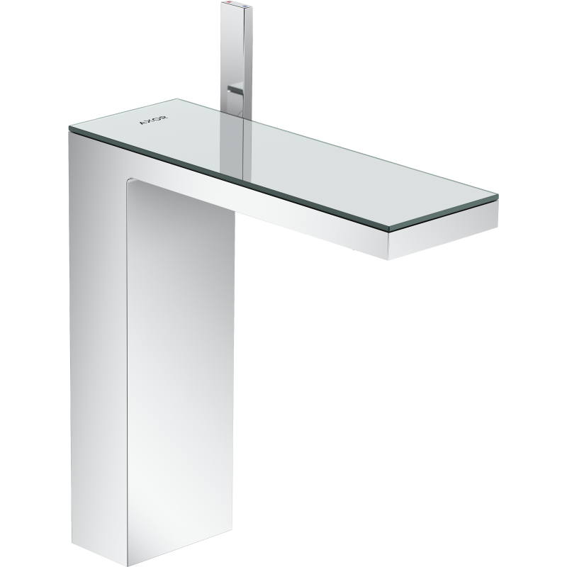 Bateria umywalkowa 230 do umywalek nablatowych z kpl odpływowym Push-Open Chrom/Szkło Lustrzane MyEdition AXOR 47020000