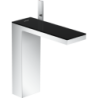 Bateria umywalkowa 230 do umywalek nablatowych z kpl odpływowym Push-Open chrom/czarne szkło MyEdition AXOR 47020600