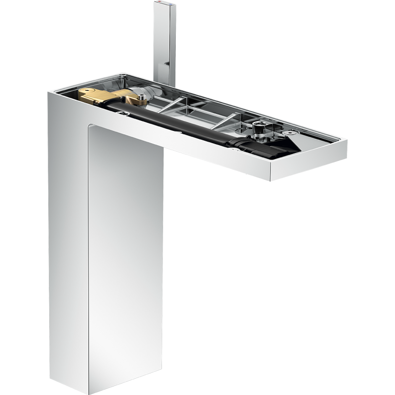 Bateria umywalkowa 230 bez płytki do umywalek nablatowych z kpl odpływowym Push-Open Chrom MyEdition AXOR 47022000