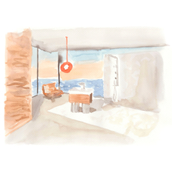 Bateria umyw. 230 bez płytki do umywalek nablatowych z kpl odpływowym Push-Open Stal Szlachetna Optyczna MyEdition AXOR 47022800