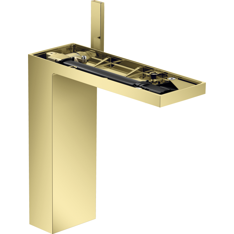 Bateria umyw. 230 bez płytki do umyw nablat z kpl odpływowym Push-Open Złoty Optyczny Polerowany MyEdition AXOR 47022990