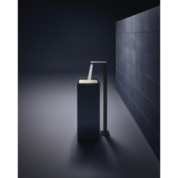 Jednouchwytowa bateria umywalkowa bez płytki z kpl odpływowym Push-Open, wolnostojąca Czarny Matowy MyEdition AXOR 47042670