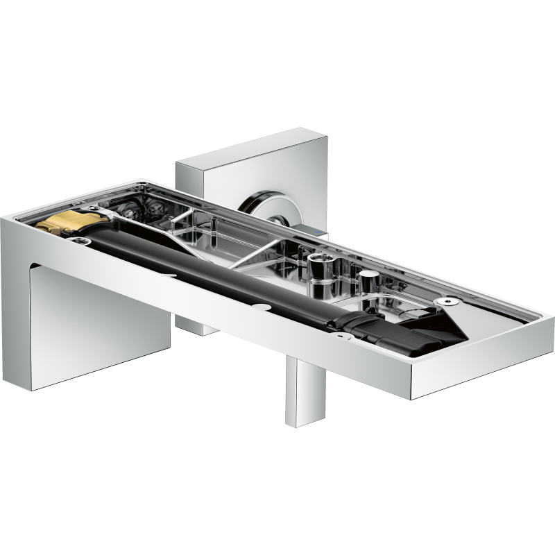 Jednouchwytowa bateria umywalkowa z wylewką 221 mm bez płytki, ścienna, podtynkowa Chrom MyEdition AXOR 47062000