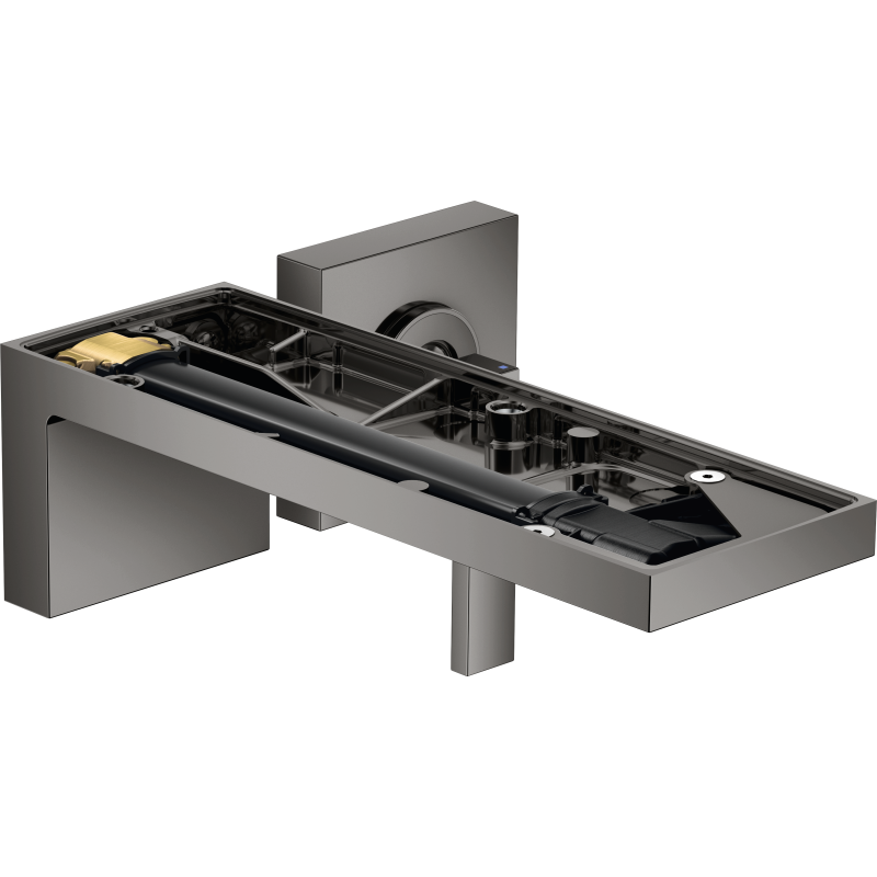 Bateria umywalkowa z wylewką 221 mm bez płytki, ścienna, podtynkowa Czarny Chrom Polerowany MyEdition AXOR 47062330