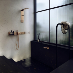 Wylewka wannowa bez płytki Czerwony Złoty Szczotkowany MyEdition AXOR 47412310