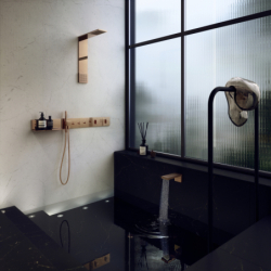 Wylewka wannowa bez płytki Czerwony Złoty Szczotkowany MyEdition AXOR 47412310