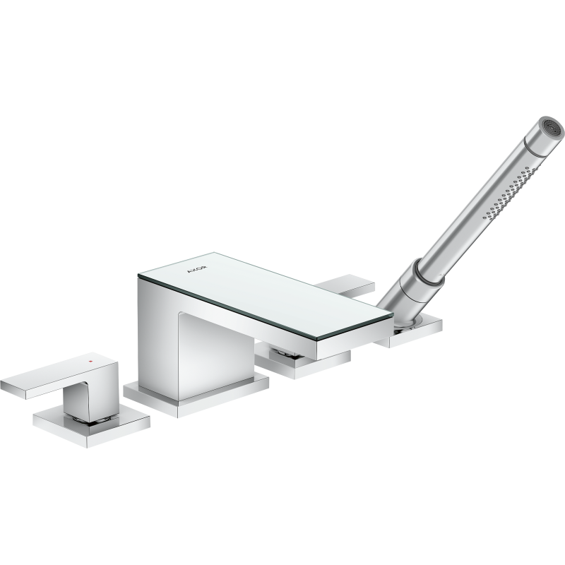 4-otworowa bateria na brzeg wanny Chrom/Szkło Lustrzane MyEdition AXOR 47430000