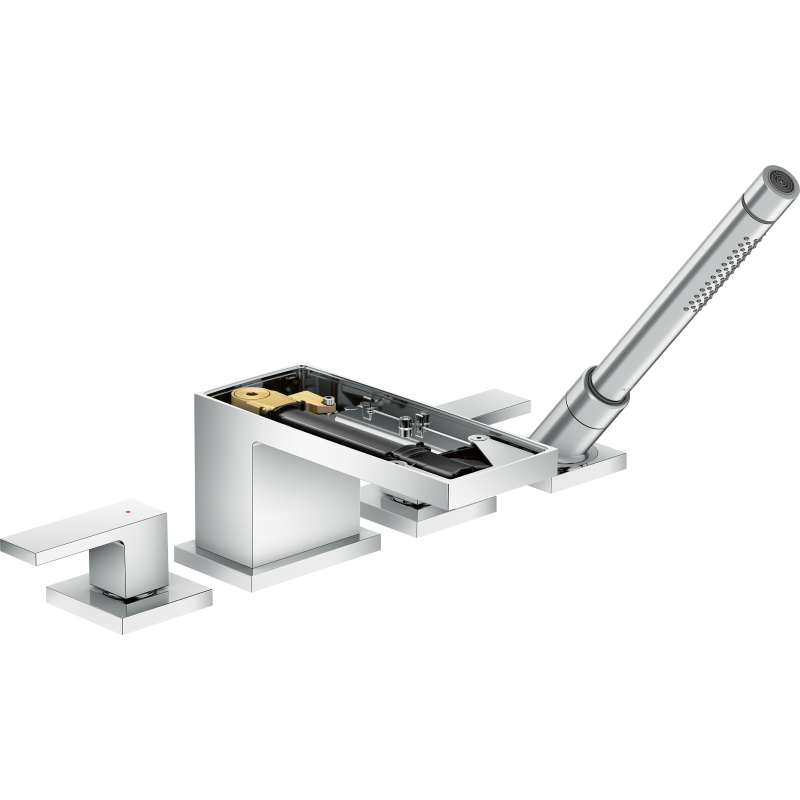 4-otworowa bateria na brzeg wanny bez płytki Chrom MyEdition AXOR 47432000