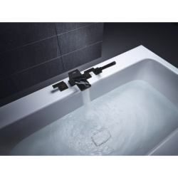 4-otworowa bateria na brzeg wanny bez płytki Czarny Matowy MyEdition AXOR 47432670