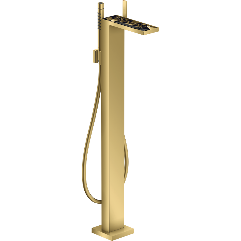 Jednouchwytowa bateria wannowa bez płytki, wolnostojąca Złoty Optyczny Polerowany MyEdition AXOR 47442990